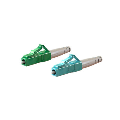 เครื่องเชื่อมไฟเบอร์ออปติกมุมขวา LC 0.9mm Simplex Pigtail Connector Kits