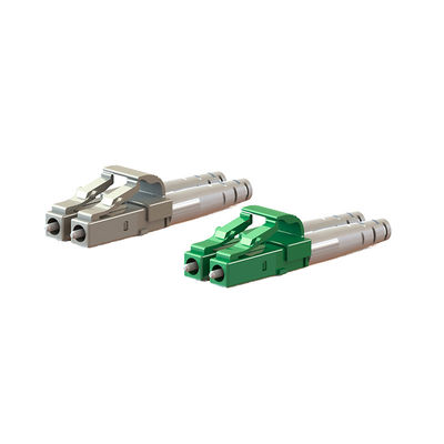 Duplex LC APC Fiber Optic Connector 3.0mm สําหรับเครือข่ายความหนาแน่น