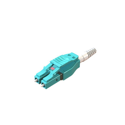 เครือข่ายไฟเบอร์ด้วย LC Duplex 2.0 mm Switchable Connector uniboot การสลับขั้วโลกง่าย