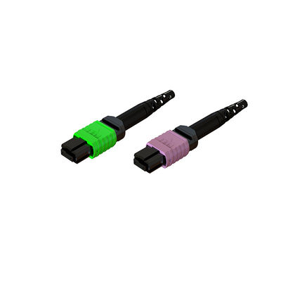 ราคาดี MPO สายไฟเบอร์ออปติก คอนเนกเตอร์ปลายสําหรับสายพาน Jumper ด้วยสีหลากหลายในบูท ออนไลน์