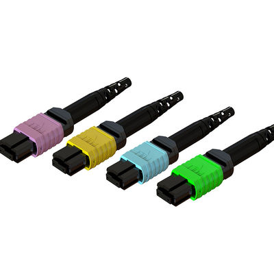 ราคาดี 3.0mm 24 คอร์ MPO สายไฟเบอร์ออปติก คอนเนคเตอร์สําหรับส่วนส่วนการสื่อสารสายไฟเบอร์ ออนไลน์