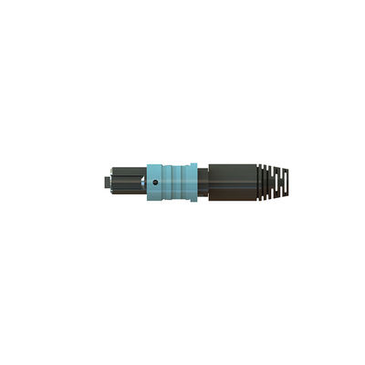 43 มม. 16 คอร์ มินิ MPO ไฟเบอร์ออปติก คอนเนคเตอร์สําหรับ ไฟเบอร์ Pigtail ด้วย Ferrule เซรามิก