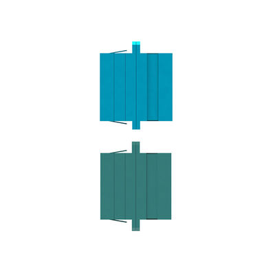 เอสซีไฟเบอร์ออปติก แอดป์เตอร์ ลดการใส่และการกลับ LC Quad Coupler With Flange