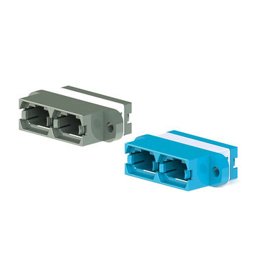 ความละเอียดสูง Duplex MPO ไฟเบอร์ออปติก Adapter Flange สําหรับกรอบการกระจายออปติก