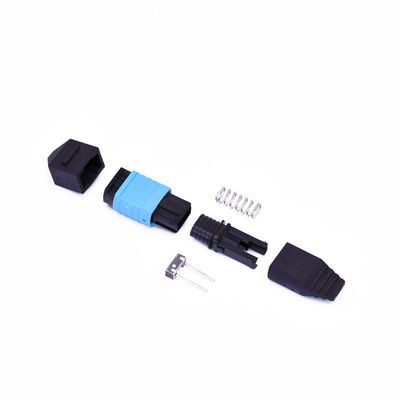 ราคาดี ขั้วต่อไฟเบอร์ MT-MPO OM3 ขนาด 3.0 มม. รองรับไฟเบอร์อาร์เรย์ 16/32 คอร์ ออกแบบแม่พิมพ์แบบ Offset Key ออนไลน์