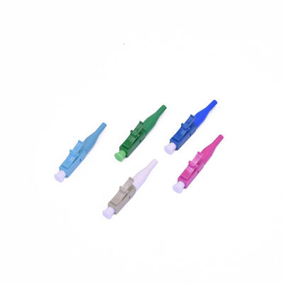 Quick Connect Fiber Optic Connectors LC 0.9mm 3.0mm ซิมเพล็กซ์ ดับเพล็กซ์ ประเภทเครื่องเชื่อมไฟเบอร์