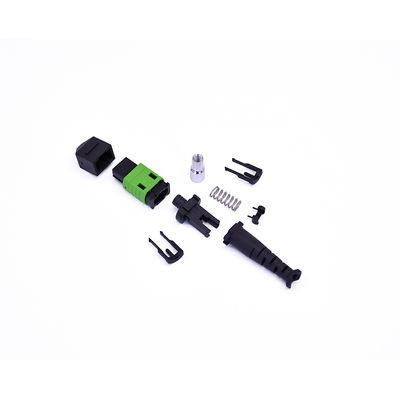 MTP Connector Kits Push Pull MPO 3.0mm boot ไฟเบอร์ออปติก แอตเทนูเอเตอร์หลายโหมด